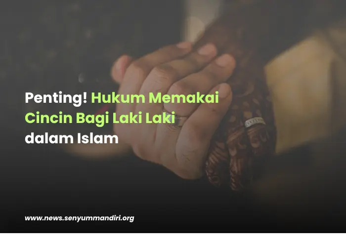 Hukum Memakai Cincin Bagi Laki Laki